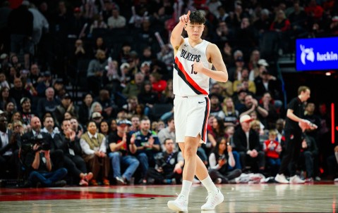 还要努力！杨瀚森共出战43场 场均7分钟2分1板&amp;命中率31%/12%/82%